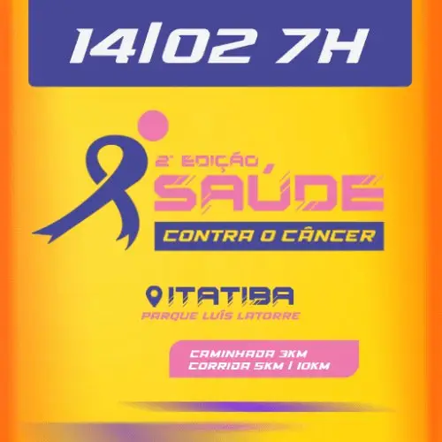 2º CORRIDA SAÚDE CONTRA O CÂNCER logo