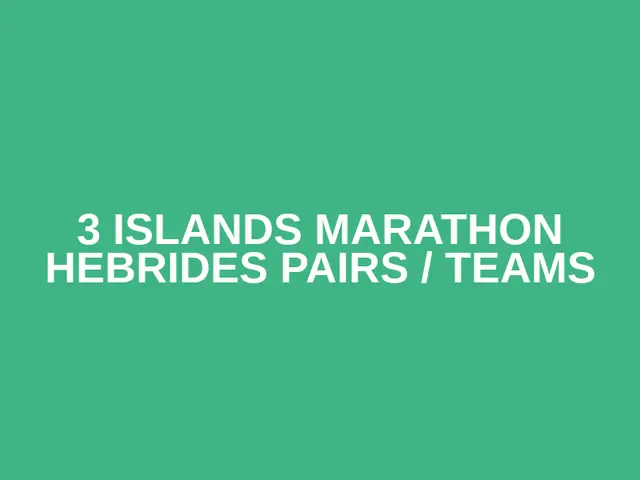3 Islands Marathon Hebrides Pairs / Teams logo