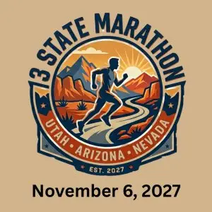 3 State Marathon - 26.2 - 13.1 - 10K - 5K logo
