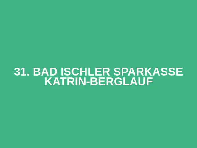 31. Bad Ischler SPARKASSE KATRIN-BERGLAUF logo