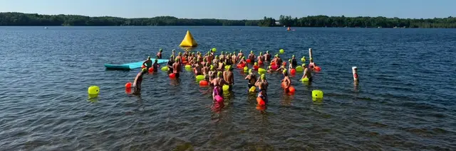 31st Annual Two Mile Manitou Monster Lake Swim logo