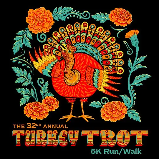 32nd Annual Turkey Trot 5K Run/Walk presented by CoxHealth logo
