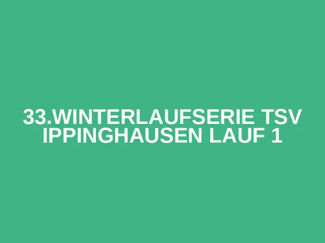 33.Winterlaufserie TSV Ippinghausen Lauf 1 logo
