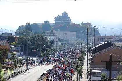 34th Fukuchiyama Marathon (第34回福知山マラソン) logo