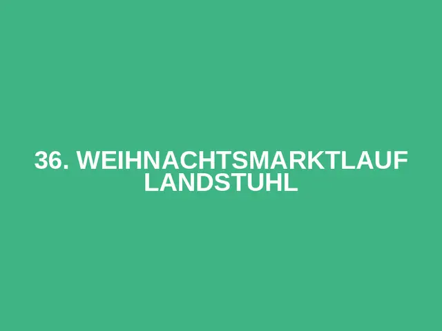 36. Weihnachtsmarktlauf Landstuhl logo