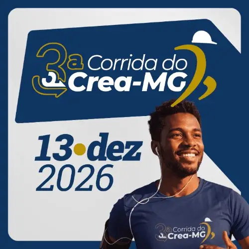 3ª CORRIDA DO CREA-MG logo