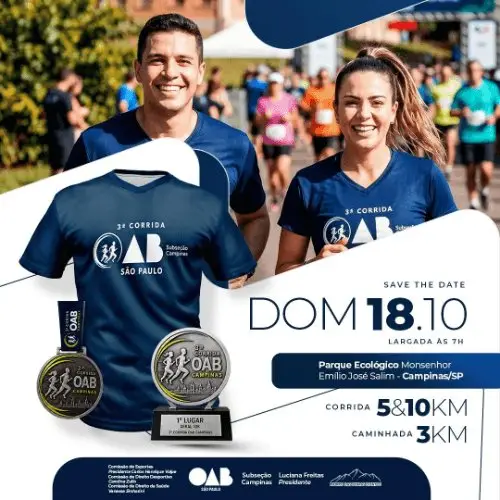3ª CORRIDA OAB SP - CAMPINAS logo