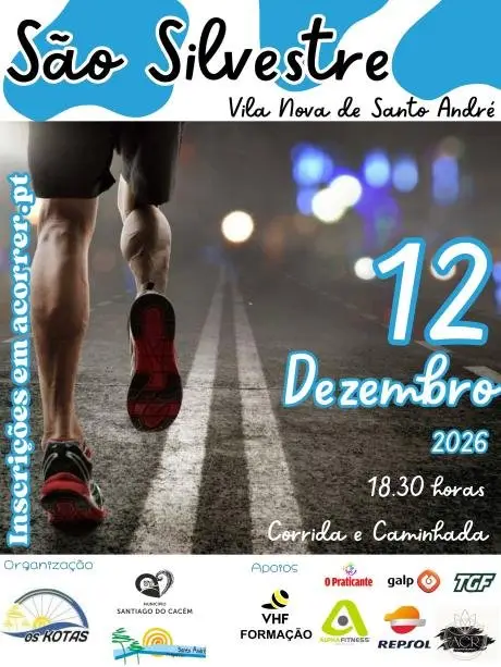 3ª São Silvestre de Vila Nova de Santo André logo
