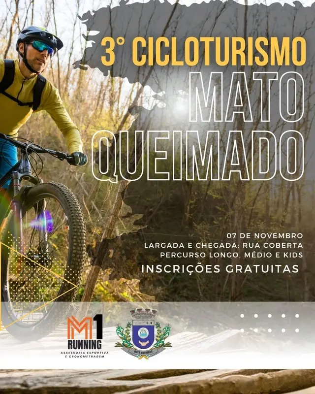 3º CICLOTURISMO DE MATO QUEIMADO logo