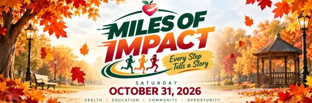3rd Annual GCAA Walk/Run: Miles of Impact: Every Step Tells a Story logo