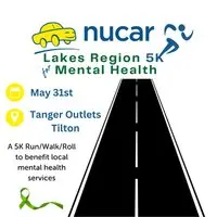 3rd Annual Nucar Lakes Region 5K for Mental Health logo