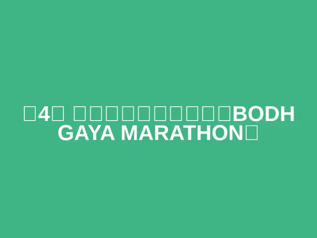 4th Bodh Gaya Marathon (第4回 ブッダガヤマラソン（BODH GAYA MARATHON）) logo