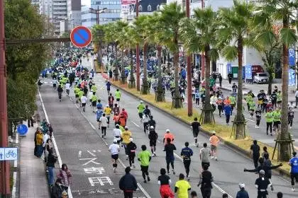 40th Aoshima Pacific Marathon 2026 [Marathon (42.195km), 10km] (第40回 青島太平洋マラソン2026【マラソン（42.195km）、10km】) logo