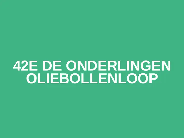 42e De Onderlingen oliebollenloop logo