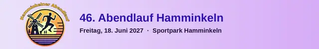46. Abendlauf Hamminkeln logo