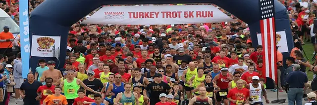 46th Annual Tamarac Turkey Trot 5K logo