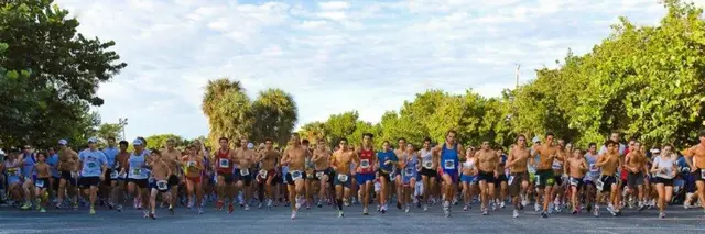 48th Annual Key Biscayne Lighthouse Run logo