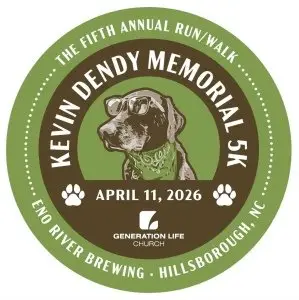 Kevin Dendy Memorial 5K logo