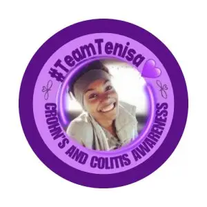4th Annual #TeamTenisa Crohn’s and Colitis Awareness Walk Run Roll! 5K logo