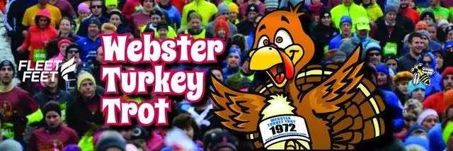 55th Annual Webster Turkey Trot logo