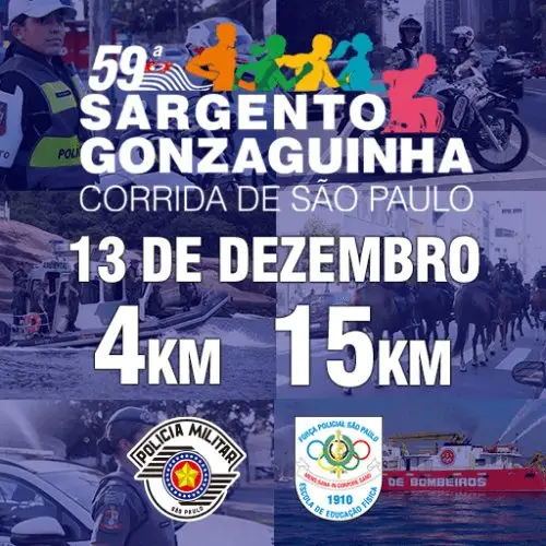59ª SARGENTO GONZAGUINHA - CORRIDA DE SÃO PAULO logo
