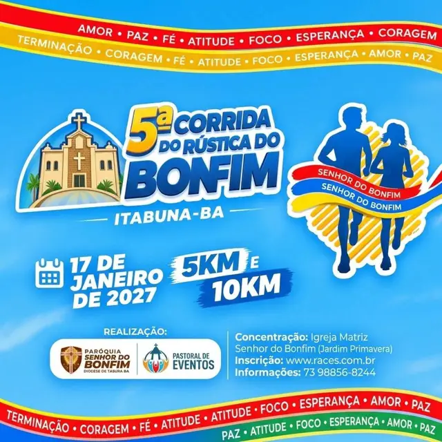 5ª CORRIDA RÚSTICA DO BONFIM logo