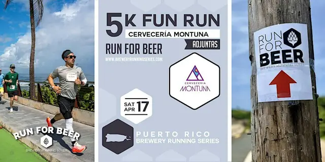 5K Beer Run x Cervecería Montuna | 2027 PR Brewery Running Series logo