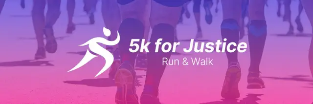 5k for Justice logo