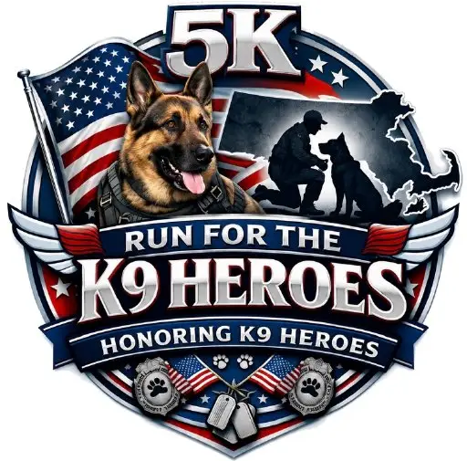 5K FOR K9 HEROES logo