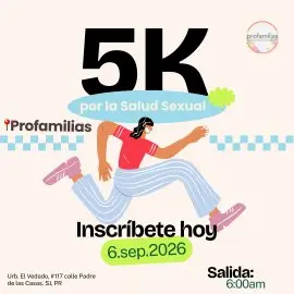 5K por la Salud Sexual logo