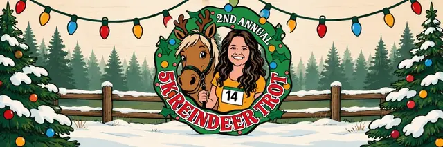 5K Reindeer Trot logo
