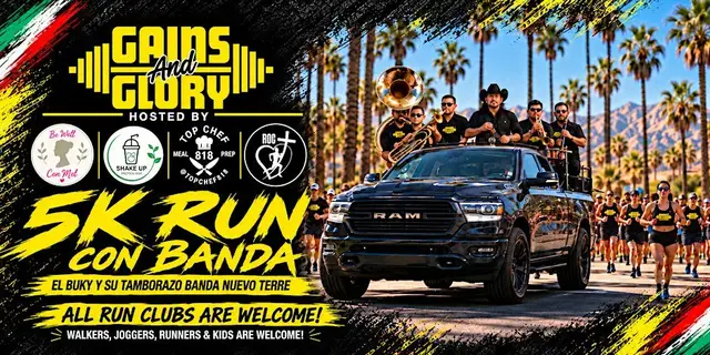 5k Run con Banda logo