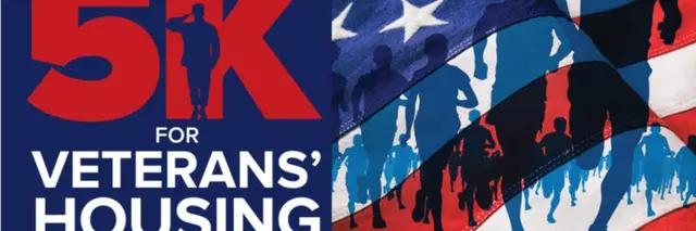 5K Trail Run For Veterans Housing logo