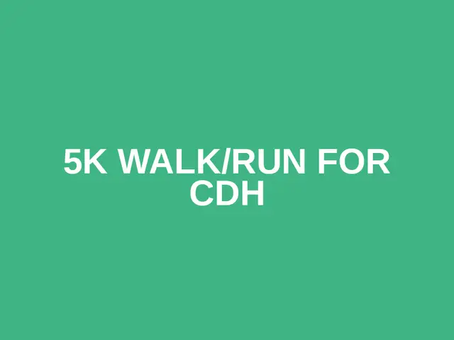 5k Walk/Run for CDH logo