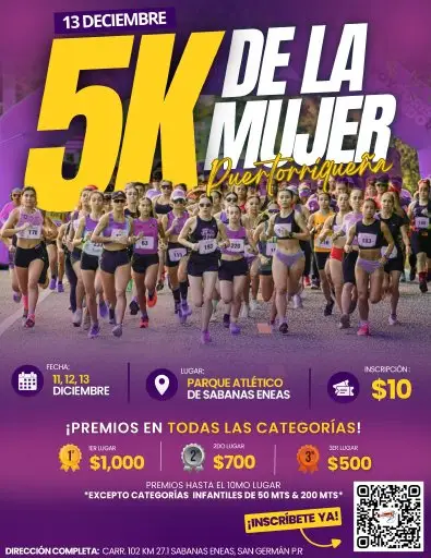 5km de la Mujer Puertorriqueña logo