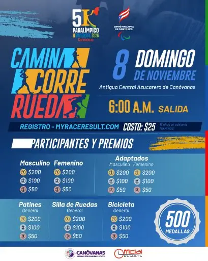 5km Paralimpico logo