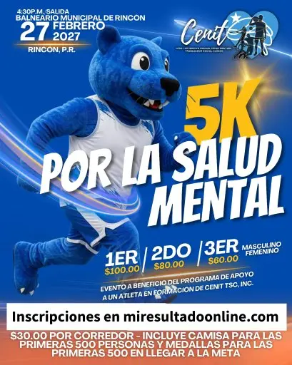 5km por la Salud Mental logo
