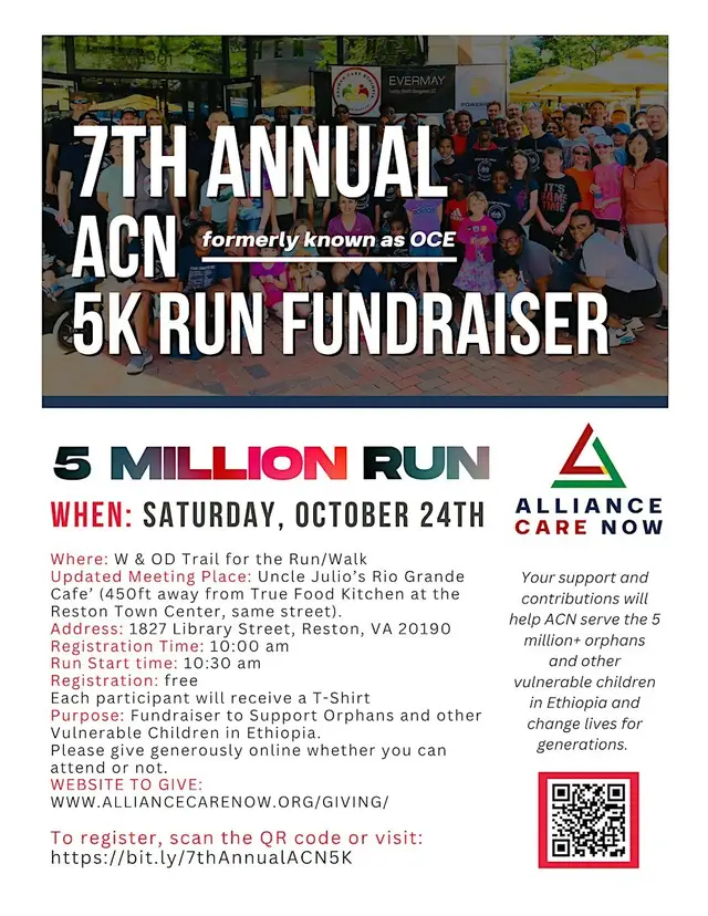 5million 5K Ran/Walk logo