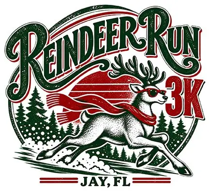 5th Annual Reindeer Run 3K (1.8 miler) event logo