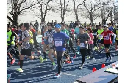 The 69th Matsudo City Nanakusa Marathon (第69回松戸市七草マラソン) logo
