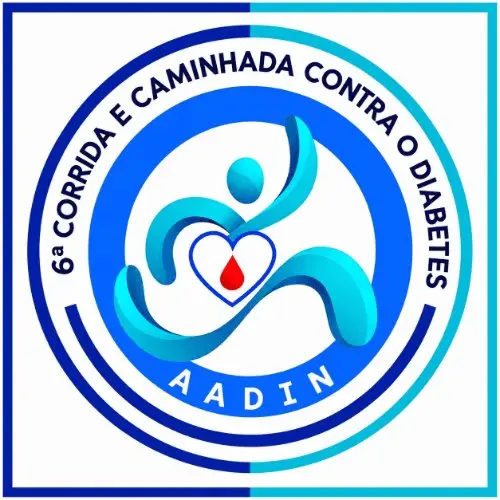 6ª CORRIDA E CAMINHADA CONTRA O DIABETES logo