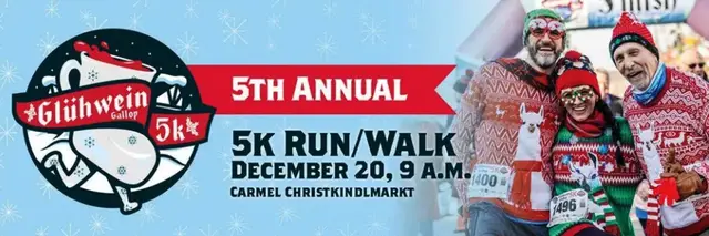 6th Annual Glühwein Gallop 5k logo