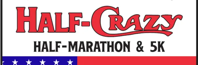 6th Annual Half CRAZY Half Marathon and 5K logo