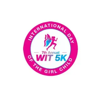 8th Annual WIT 5K on International Day of the Girl Child logo