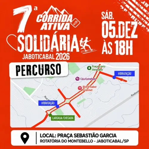 7ª CORRIDA ATIVA SOLIDÁRIA logo