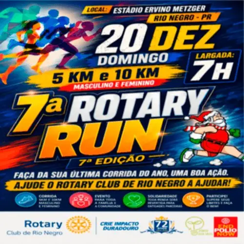 7ª ROTARY RUN logo