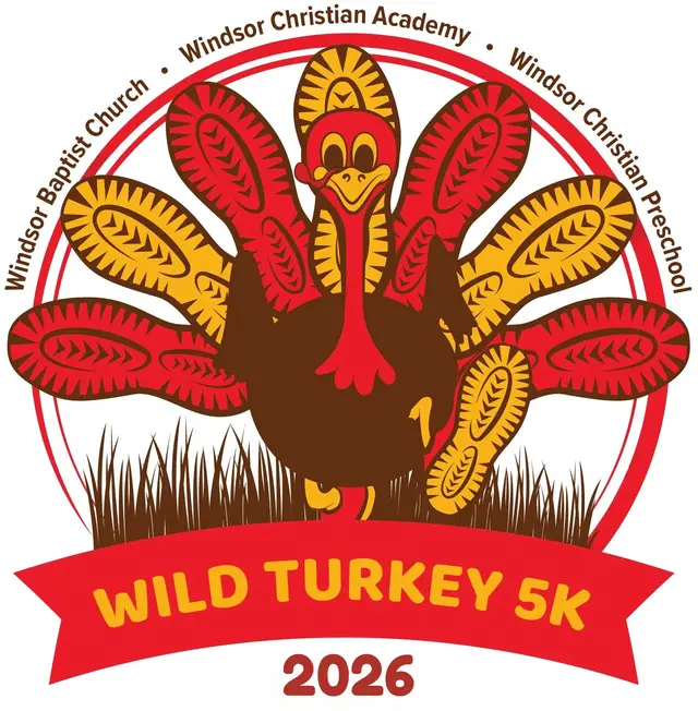 7th Annual WINDSOR WILD TURKEY 5K and Kids Fun Run 2026 logo