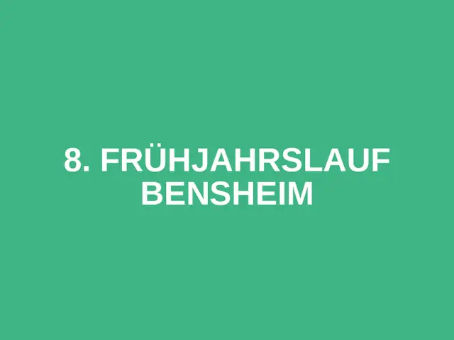 8. Frühjahrslauf Bensheim logo