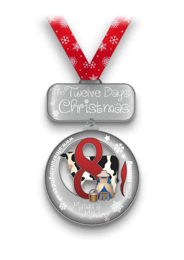 8 Maids a Milking Run logo