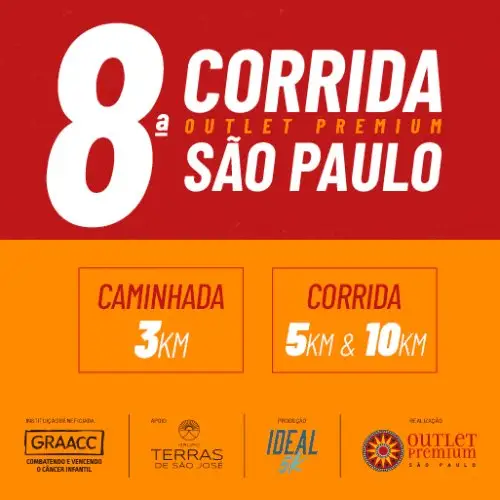 8ª CORRIDA OUTLET PREMIUM SÃO PAULO logo